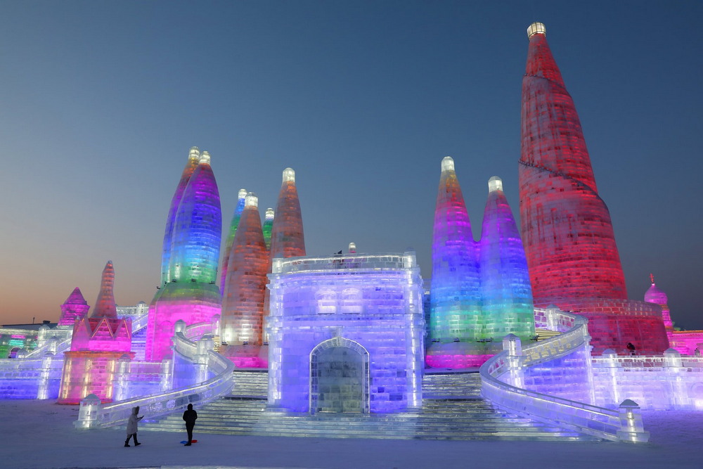Международный фестиваль льда и снега в Харбине 2018