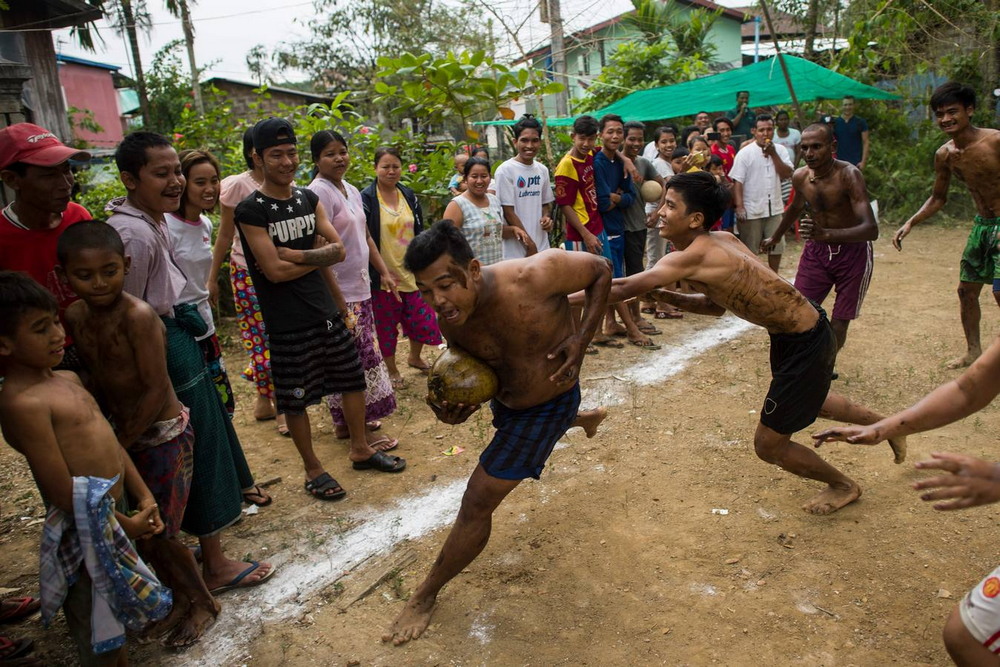 Развлечения в день независимости Бирмы
