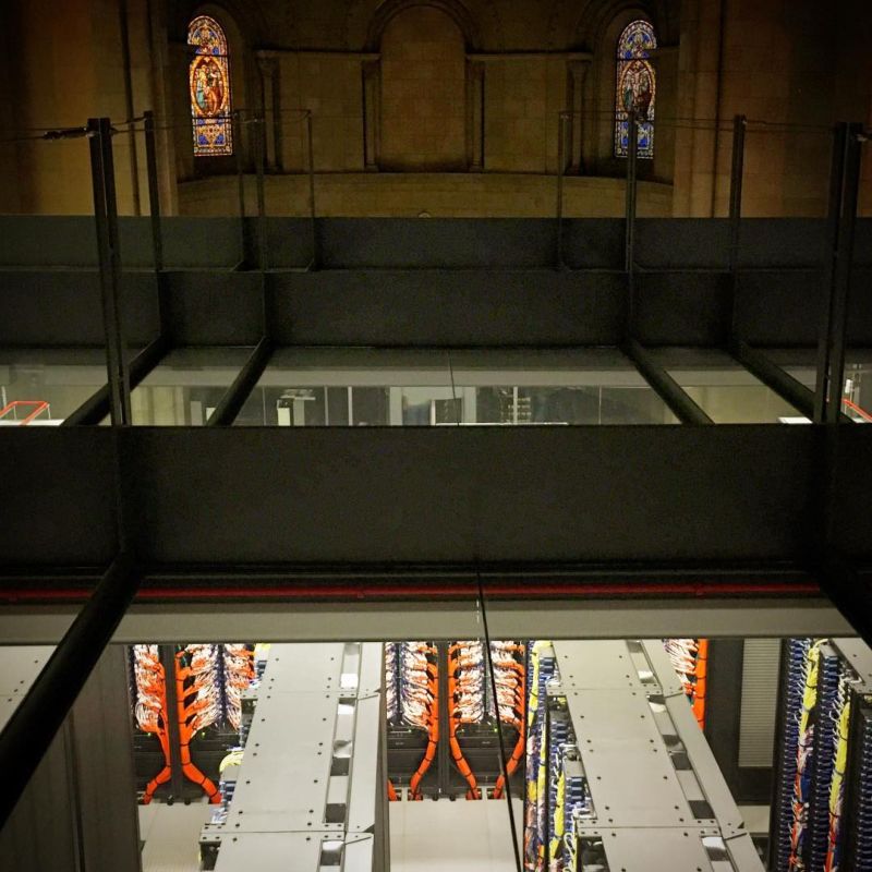Суперкомпьютерный центр в здании бывшей церкви