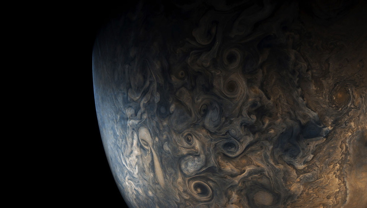 Планета Юпитер в объективе
