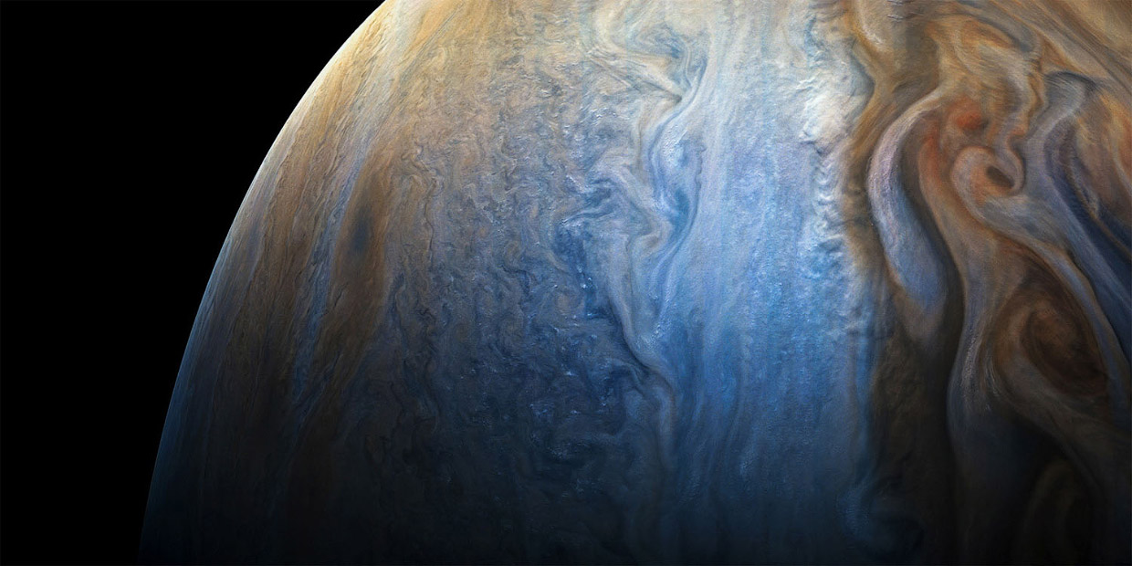 Планета Юпитер в объективе