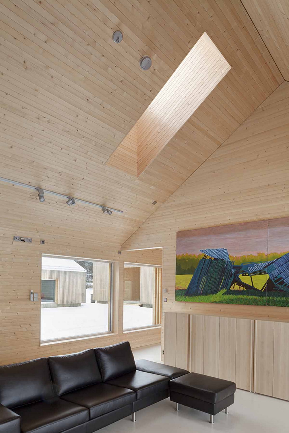 Современный деревянный дом в Финляндии