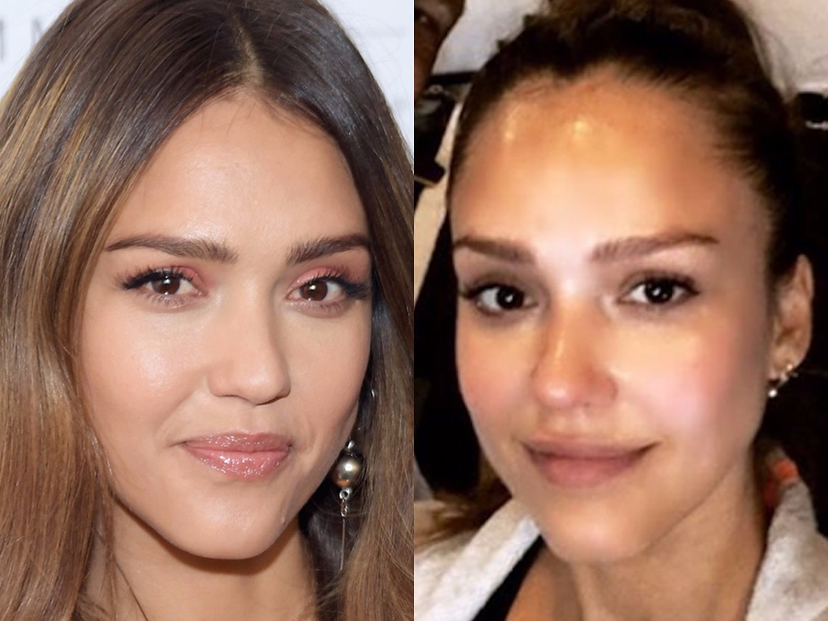 Голливудские актрисы без макияжа