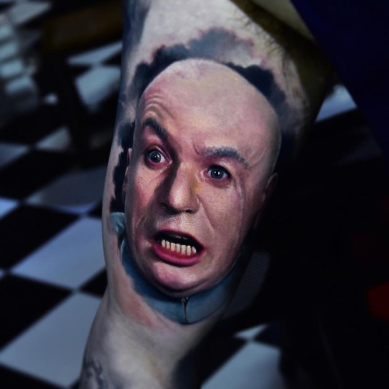 Невероятные портретные татуировки от польского художника