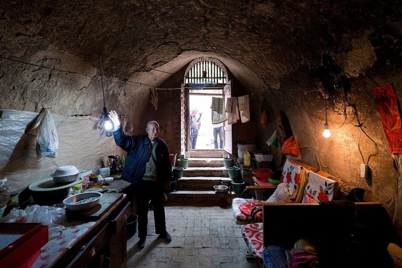 Пещерные жилища в Китае