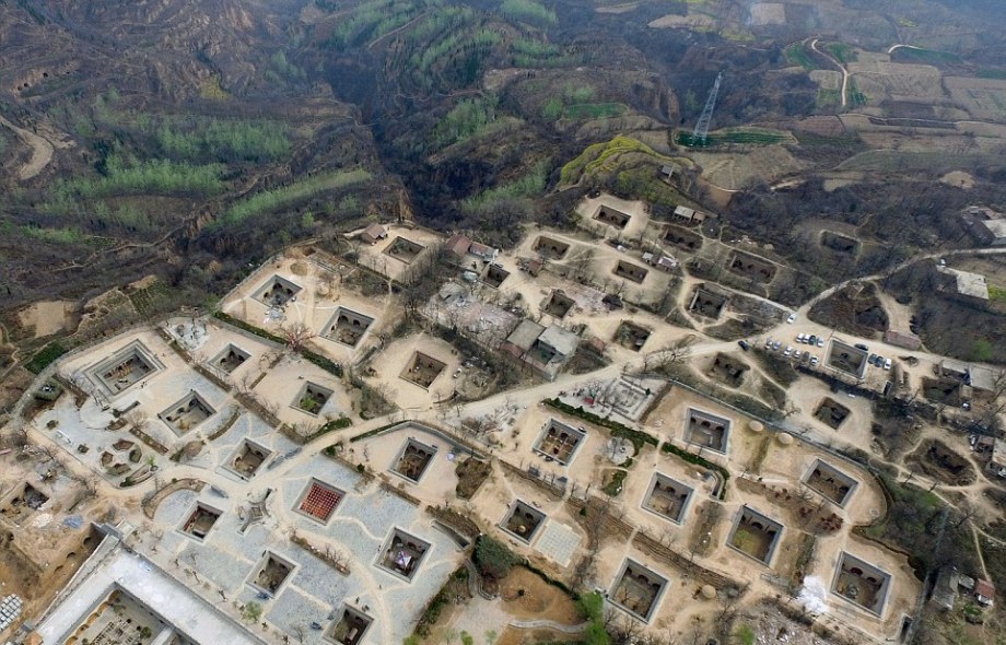 Пещерные жилища в Китае