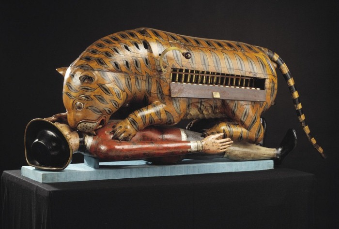 Тигр Типу – деревянная механическая игрушка индийского султана