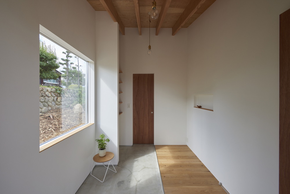 Простой одноэтажный дом в Нагано