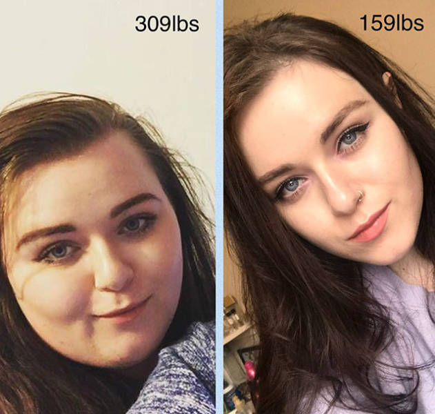 Преображение людей, одолевших лишний вес