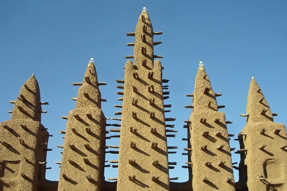 Великолепные мечети Западной Африки из сырцового кирпича