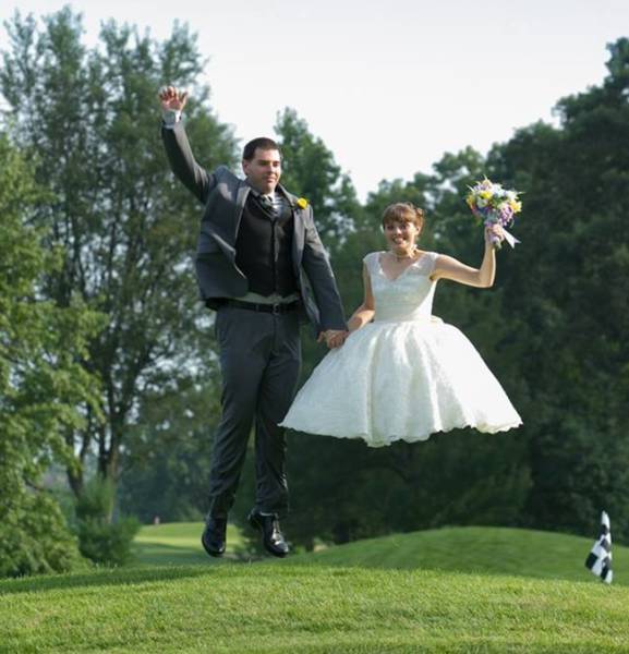 Странные и забавные свадебные фото
