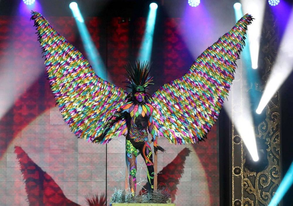 Конкурс боди-арта на карнавале в Лас Пальмасе де Гран Канария
