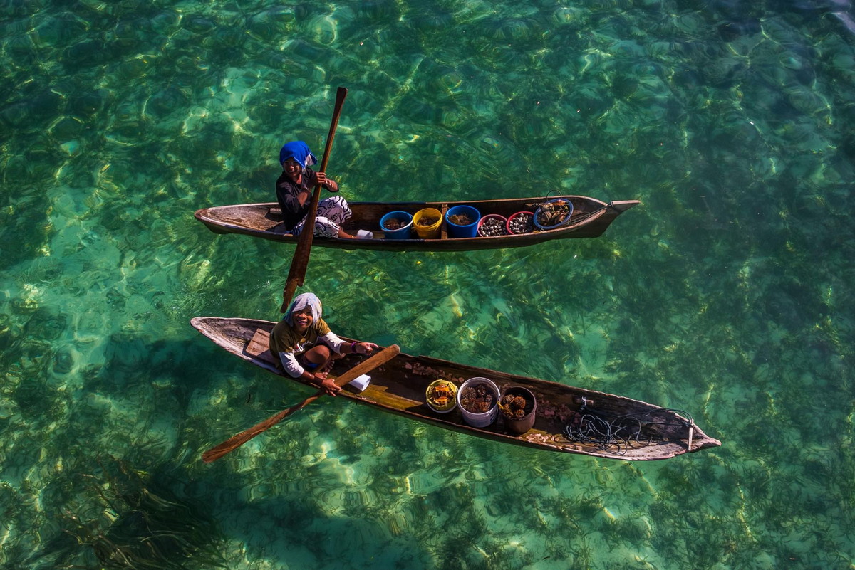 Удивительные фотографии жизни племени баджо
