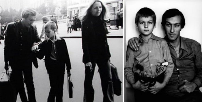 20 фото советских знаменитостей с детьми