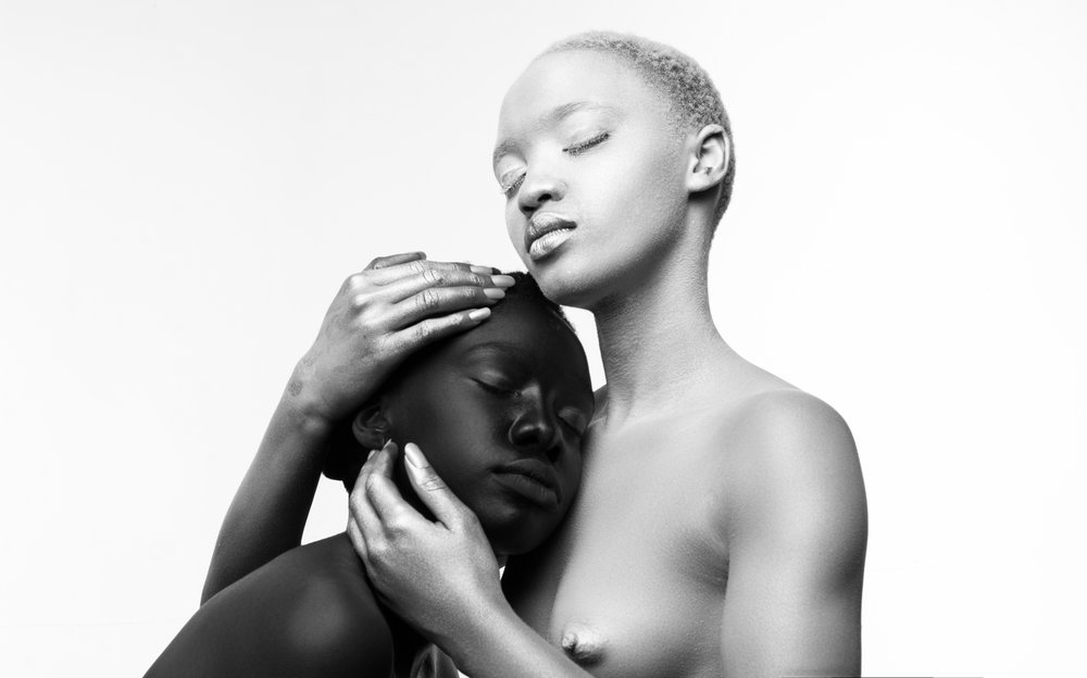 Чернокожие модели от фотографа Артура Кифа