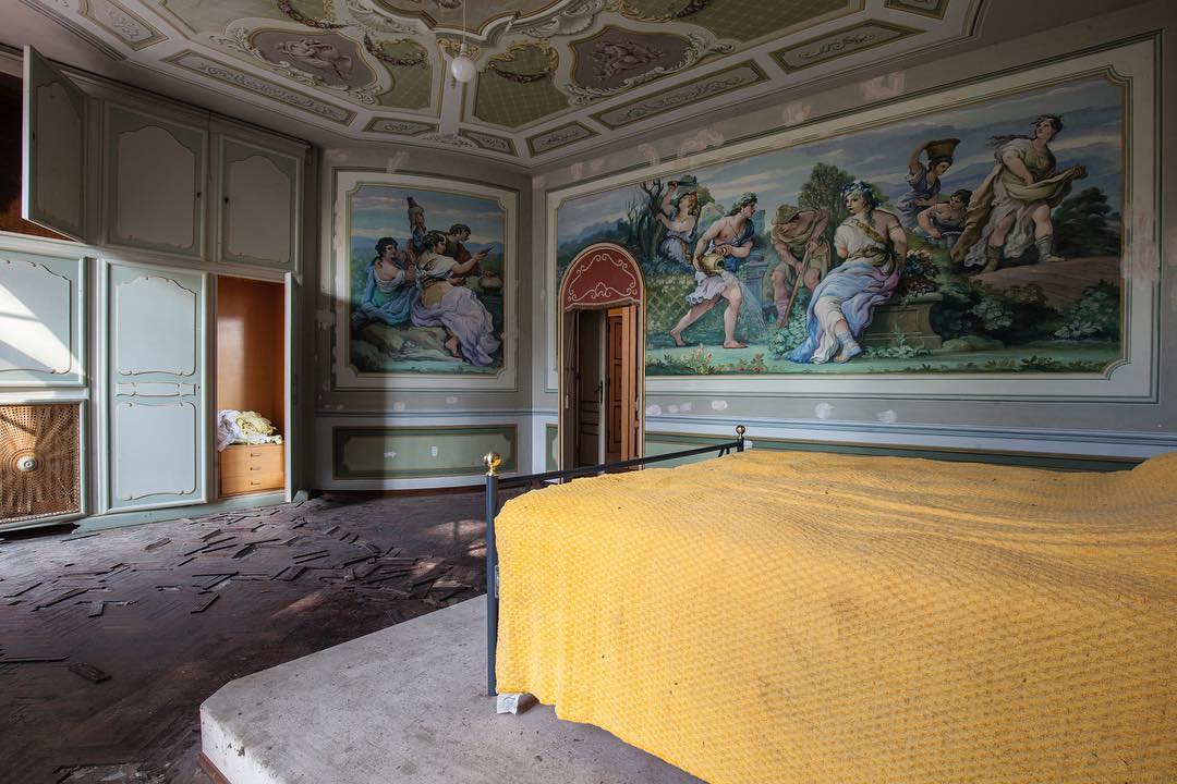 Заброшенные виллы Италии на снимках Элеоноры Кости