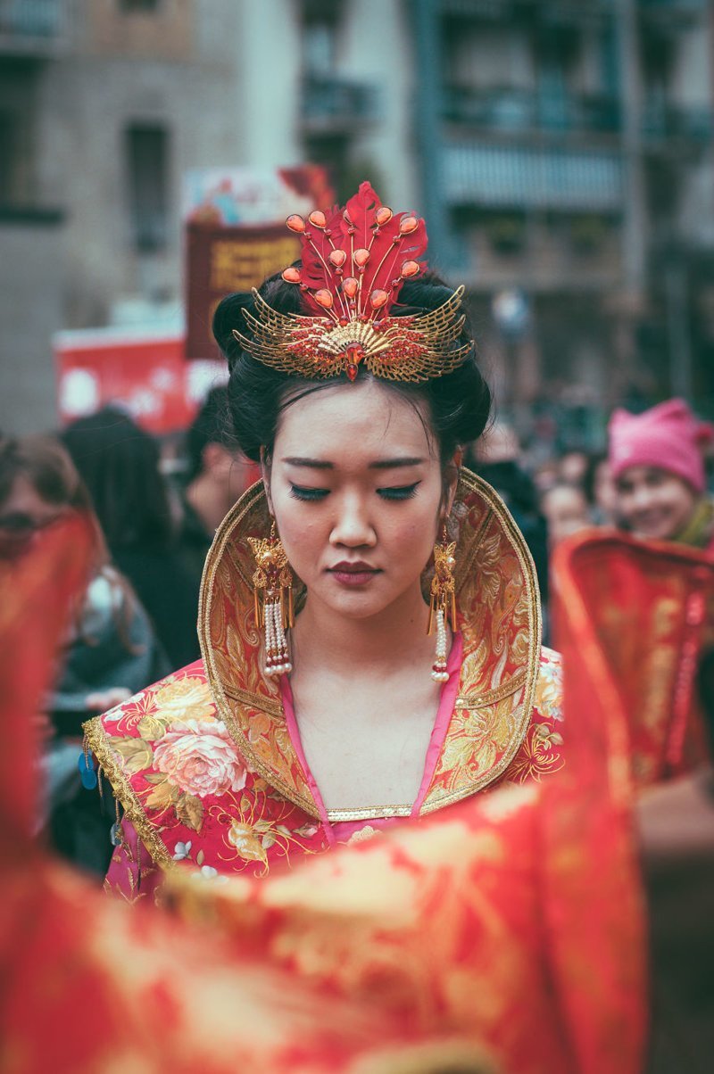 Китайский парад в Милане