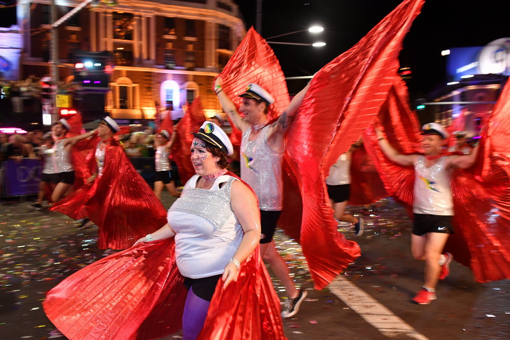 Ежегодный парад геев и лесбиянок в Сиднее