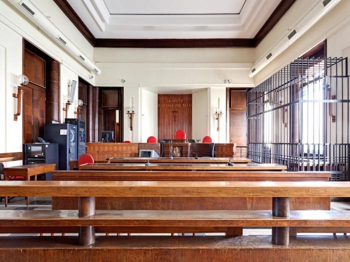 Залы суда после очередного заседания