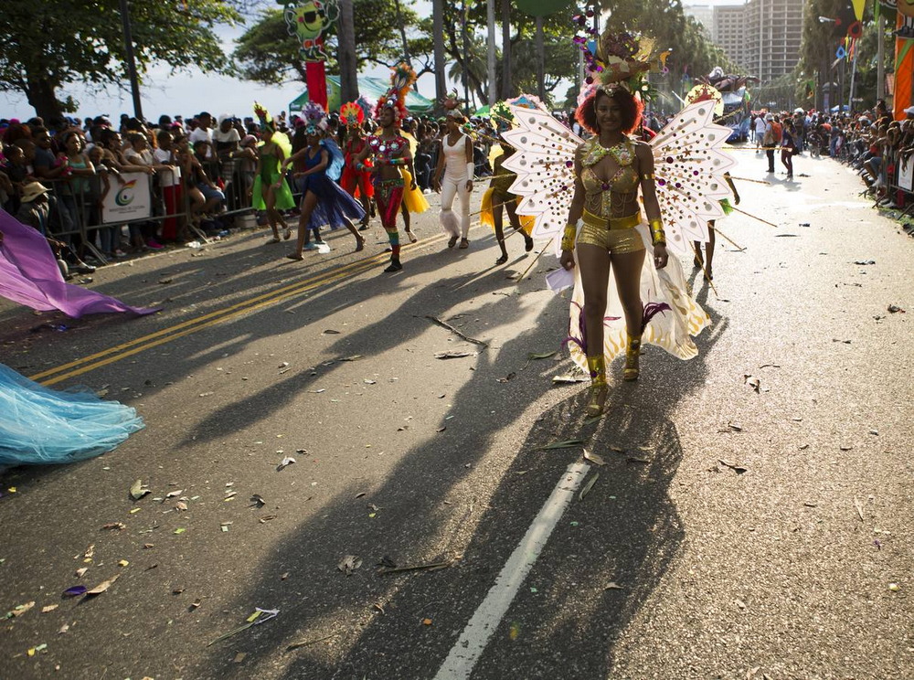 Завершение карнавального сезона в Доминиканской Республике