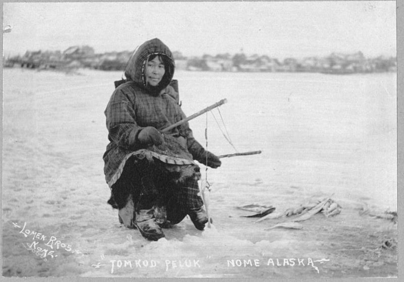 Жизнь эскимосов Аляски во времена золотой лихорадки
