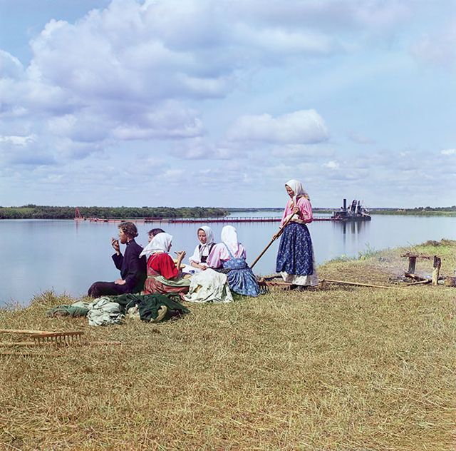 Цветные снимки Российской империи начала 20-го века