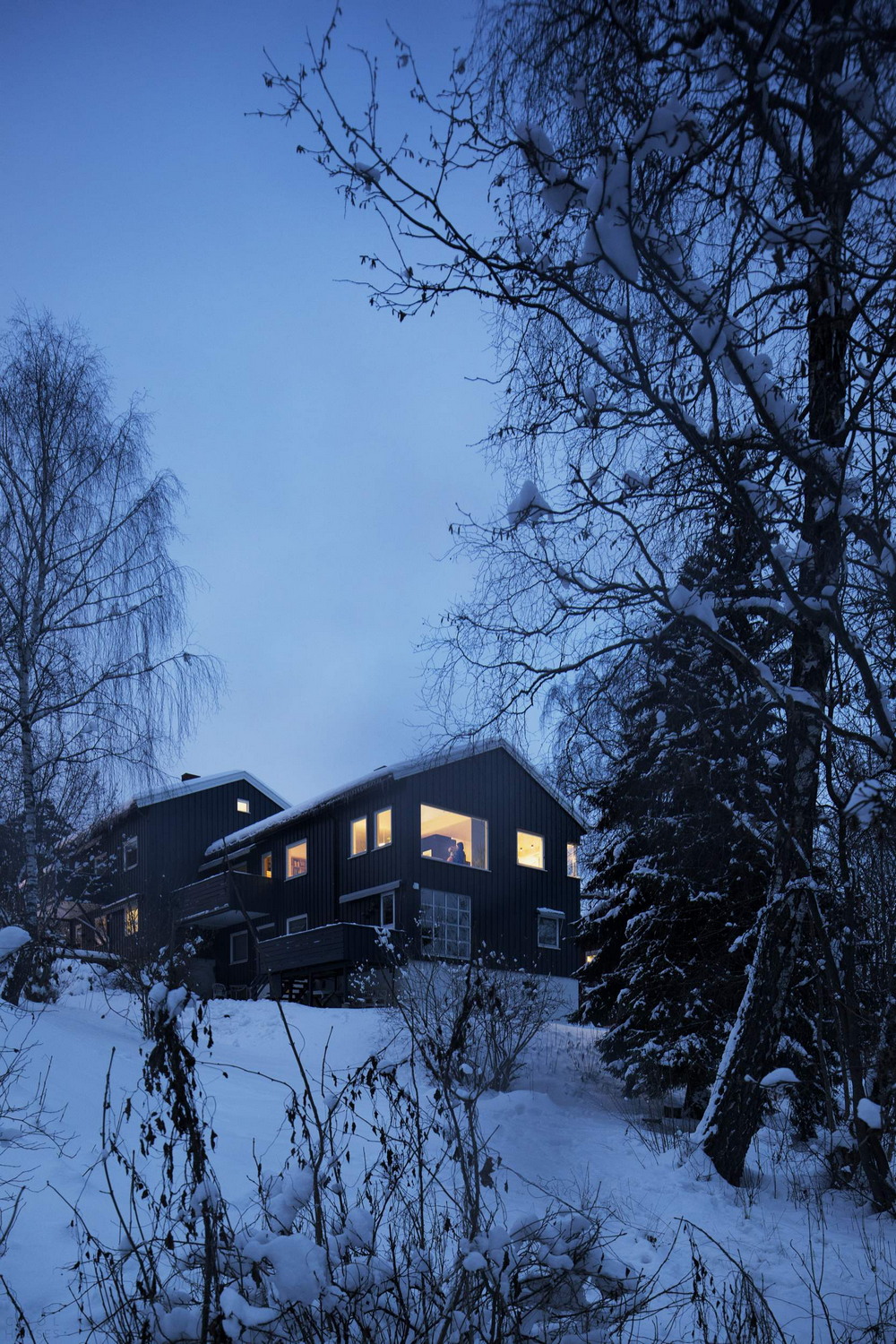 Уютный семейный дом в Осло