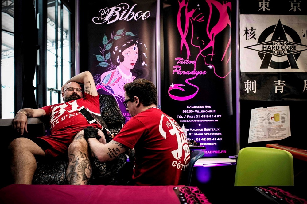 Международная тату-конвенция 2018 в Париже