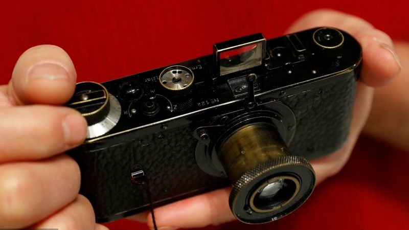 Редкая камера была продана на аукционе почти за 3 миллиона долларов