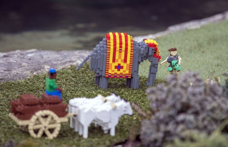 Из деталей Lego собрали достопримечательности со всего мира