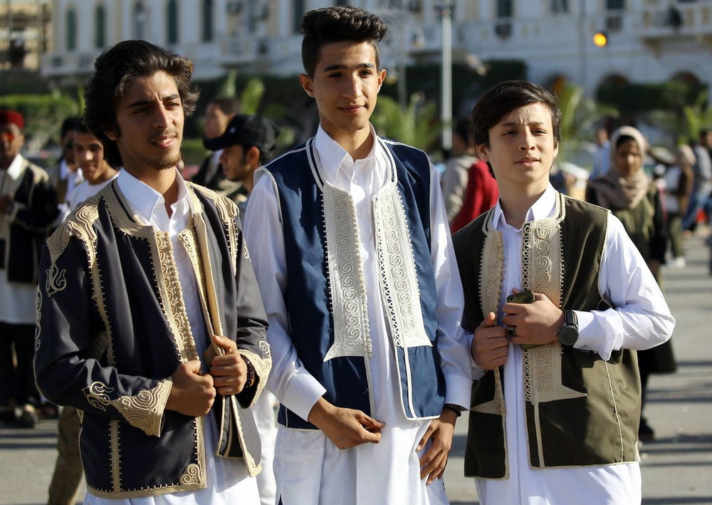 Фестиваль национального костюма в Ливии