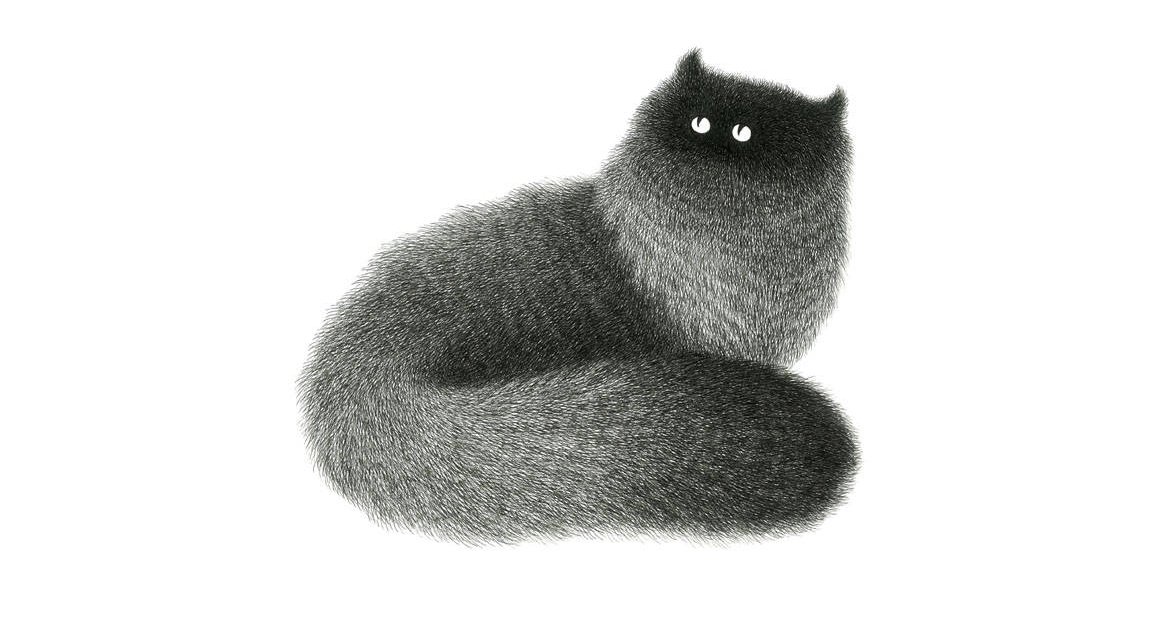 Пушистые кошки от малазийского иллюстратора