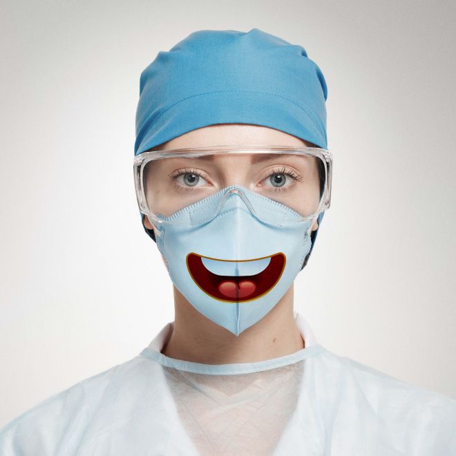 Забавные хирургические маски