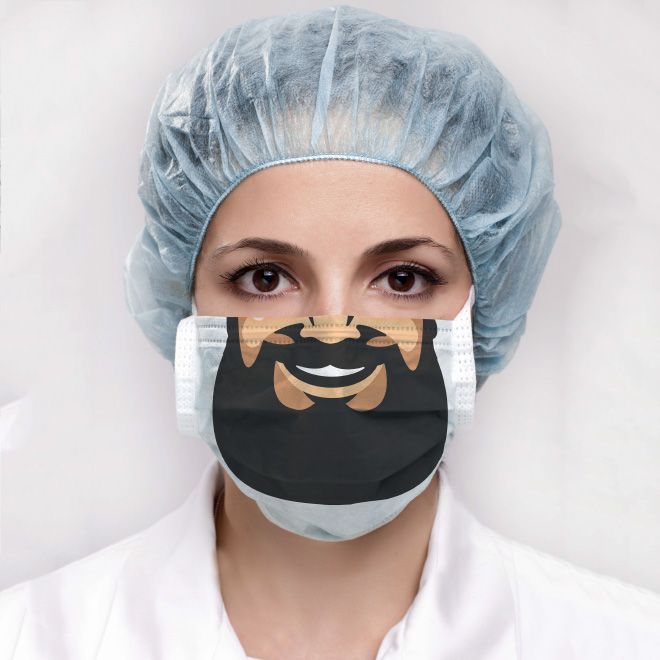 Забавные хирургические маски