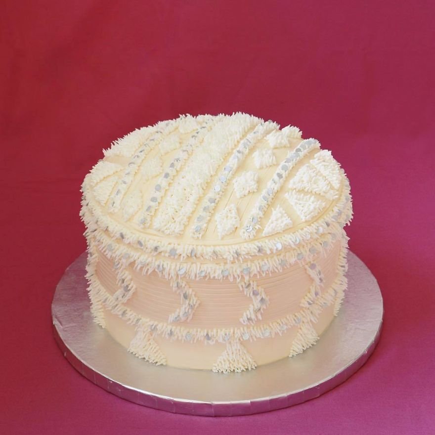 Необычные красочные торты с ворсом от Аланы Джонс-Манн