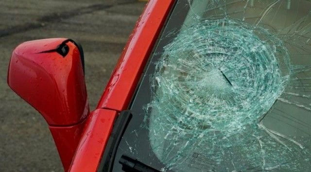 В Алабаме град повредил 380 новых Автомобилей