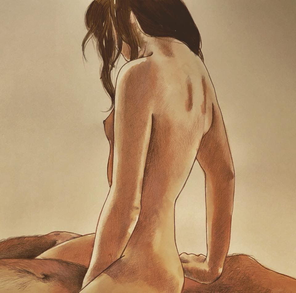 Интимные иллюстрации от Фриды Кастелли