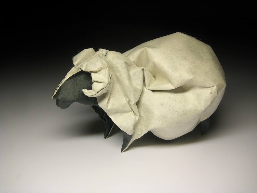 Оригами влажного складывания от Хоанга Тьен Куета