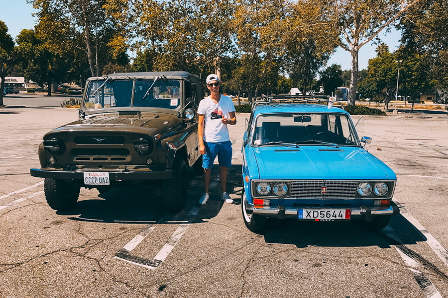 Советские автомобили в США