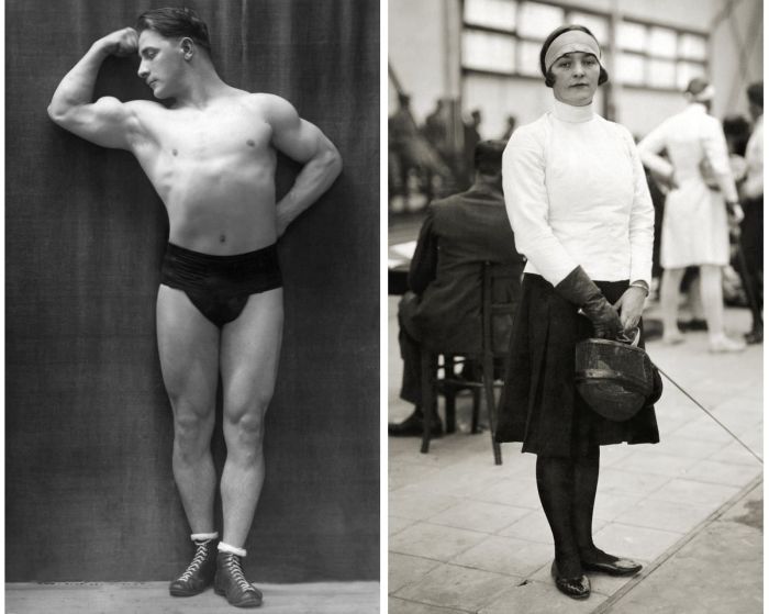Фотографии ранней истории Олимпийских игр