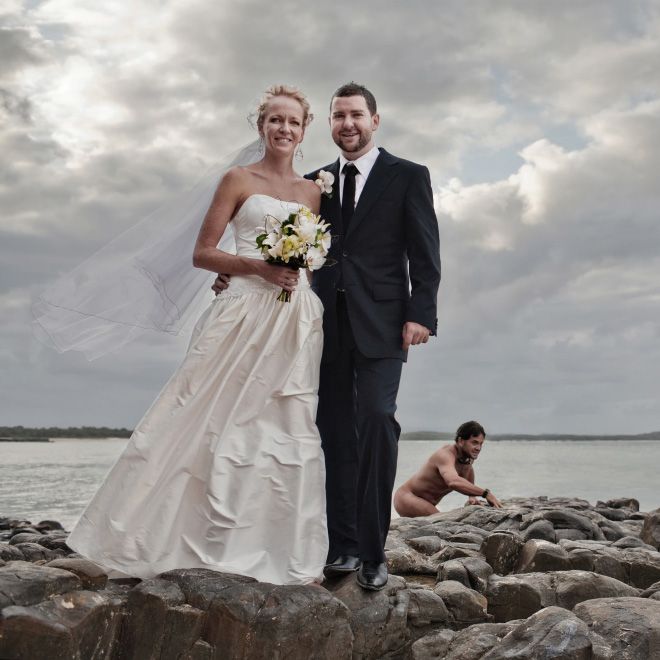 Свадебные фотобомбы, которые лучше постановочных снимков
