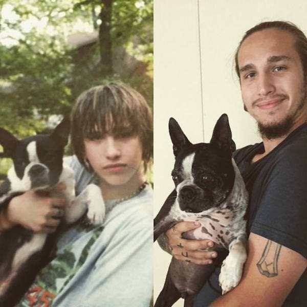 Воссозданные фото собак: тогда и сейчас