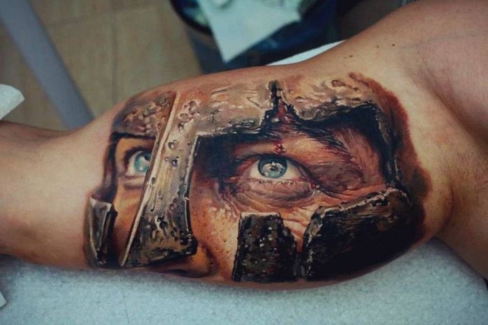 Реалистичные 3D татуировки