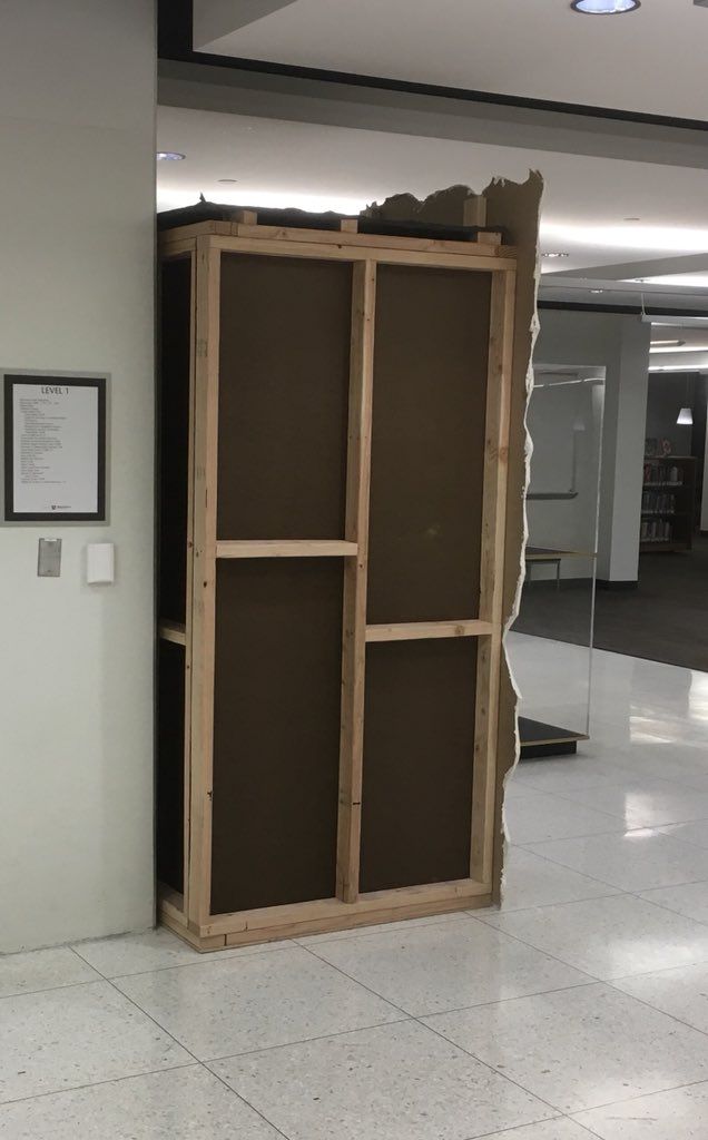 В американском университете установили шкаф для любителей пореветь