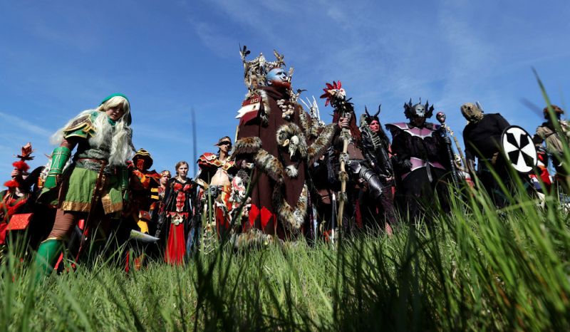 Фанаты World of Warcraft собрались в чешском лесу