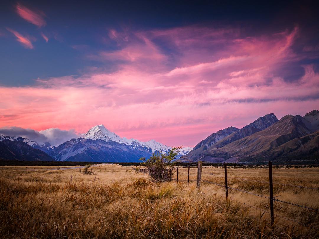 Красивые пейзажи Новой Зеландии на снимках Лори Винтер