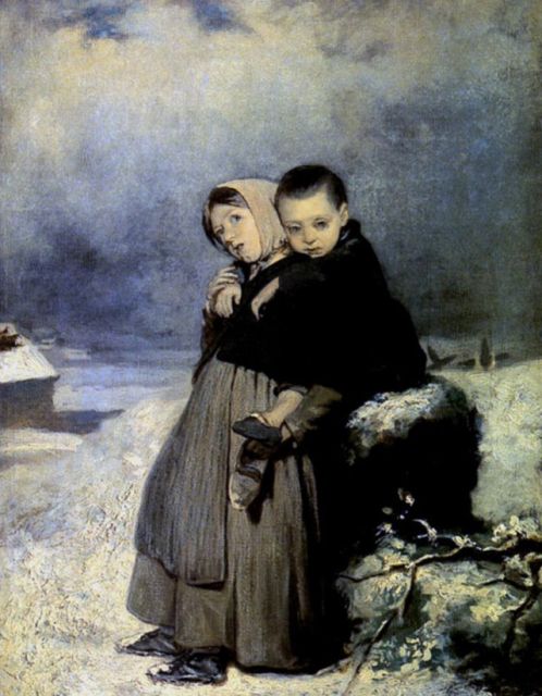 Жизнь людей в XIX веке на картинах Василия Перова