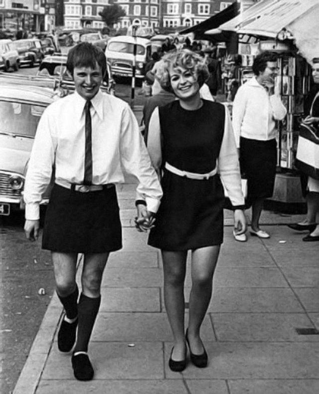 Коллекция юбок для мужчин из 1960-х