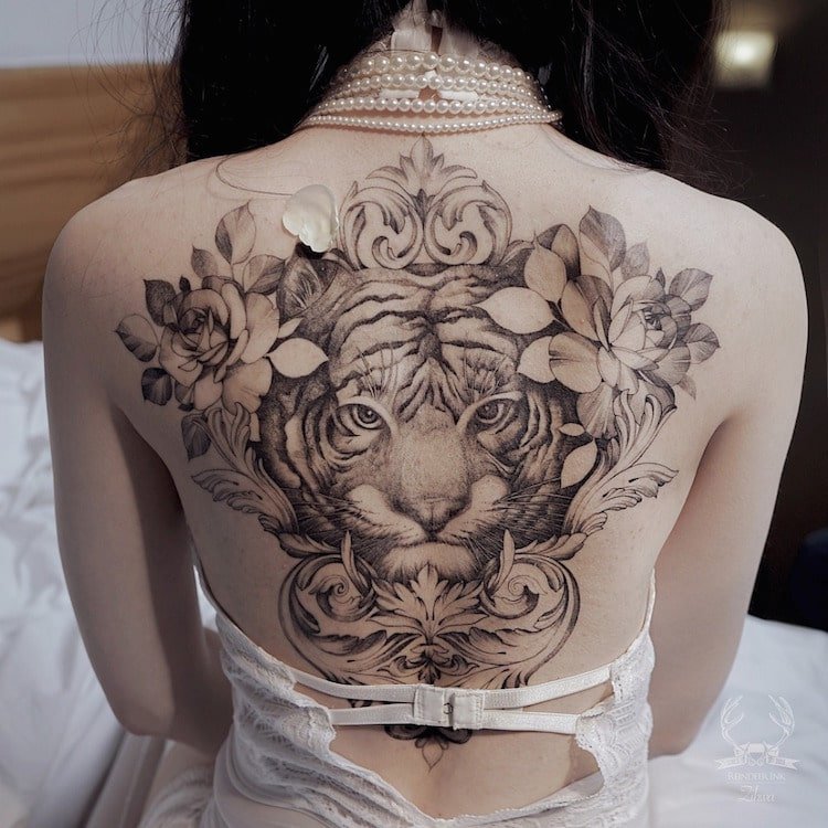 Изящные татуировки от Зихвы Хондэ