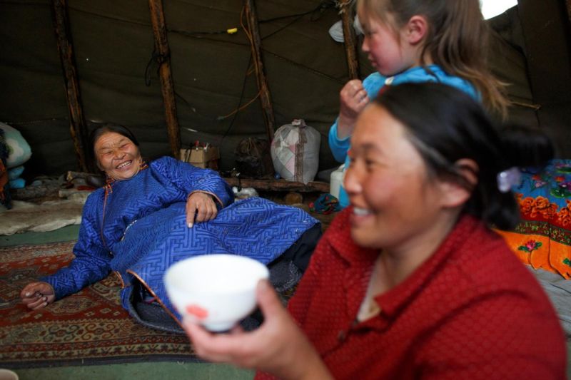 Исчезающее племя монгольских оленеводов
